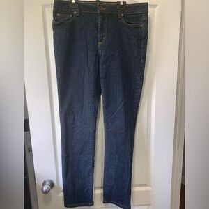 DKNYC Jeans Size 14 Straight Leg Blue Jeans